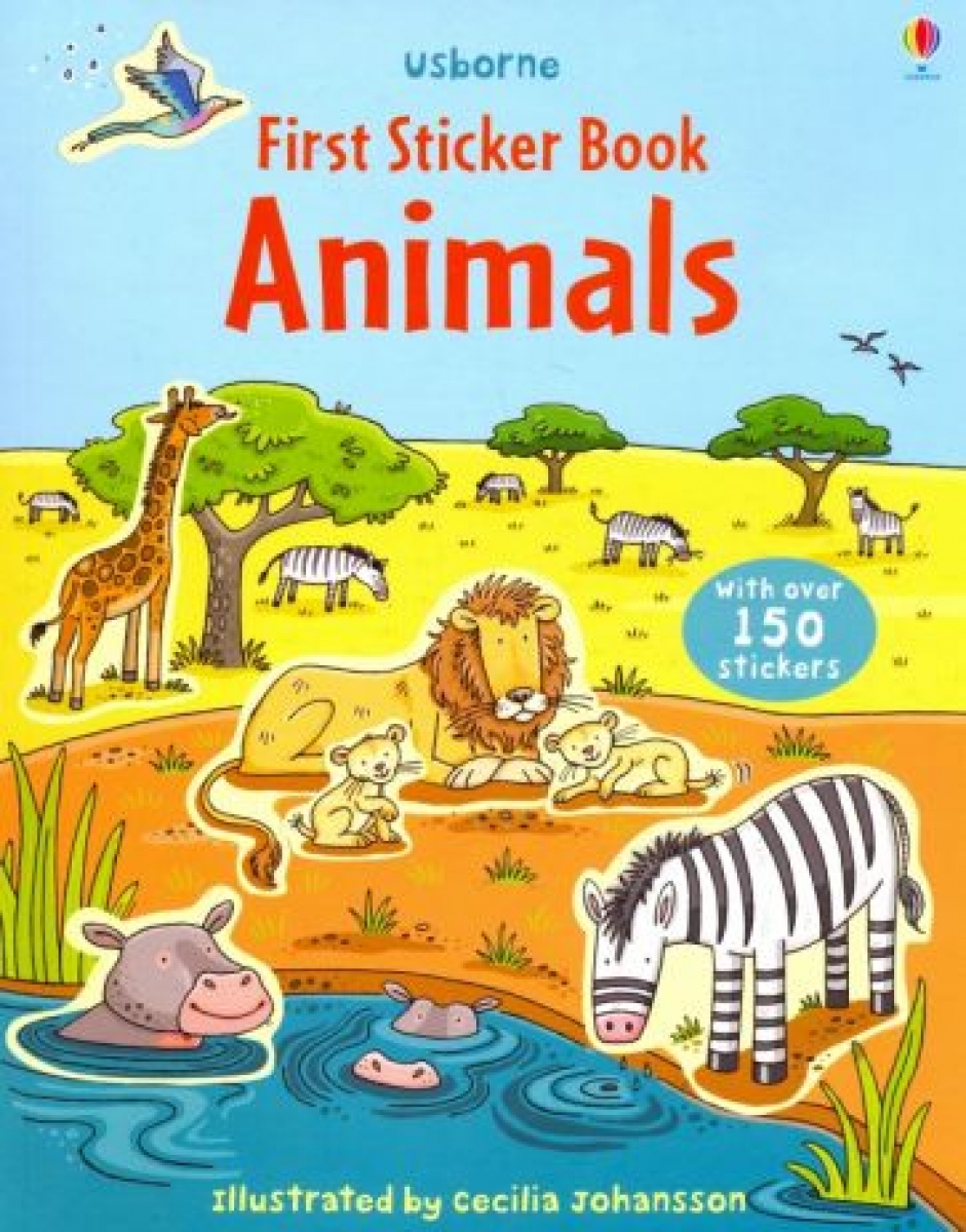 Johansson C. Animal sticker book 