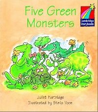 Juliet Partridge Cambridge Storybooks Level 1 Five Green Monsters 