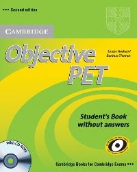 Barbara Thomas, Louise Hashemi Objective PET 2nd Edition Self-study Pack (Student's Book with answers with CD-ROM and Audio CDs(3) 