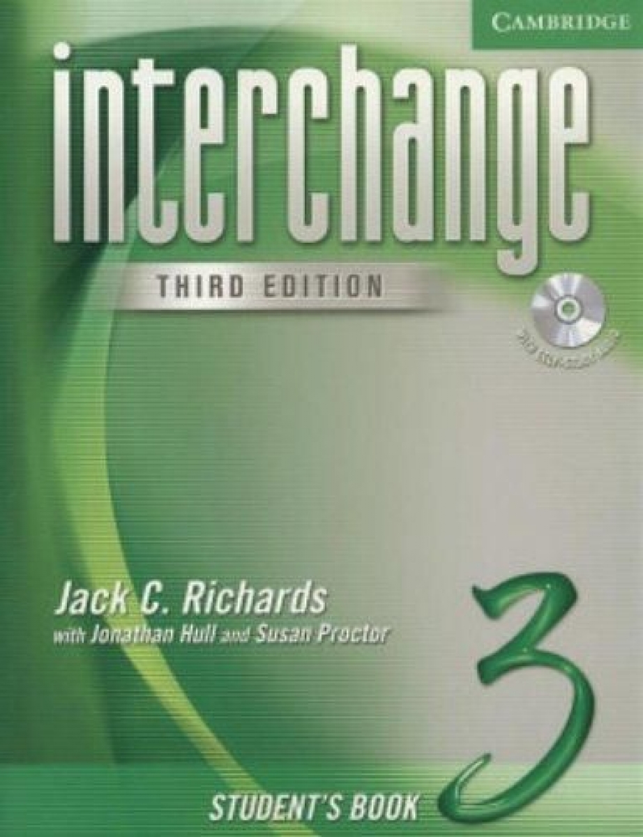 Jack C. Richards, Jonathan Hull, Susan Proctor Interchange Third Edition Level 3 Student's Book with Self-study Audio CD 