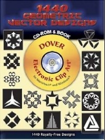 S nchez Serrano Miguel Angel 1440 Geometric Vector Designs CD-ROM and Book (1440    ) 