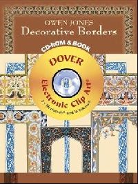 Jones Owen Owen Jones Decorative Borders CD-ROM and Book 
