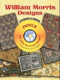 Morris William William Morris Designs CD-ROM and Book 