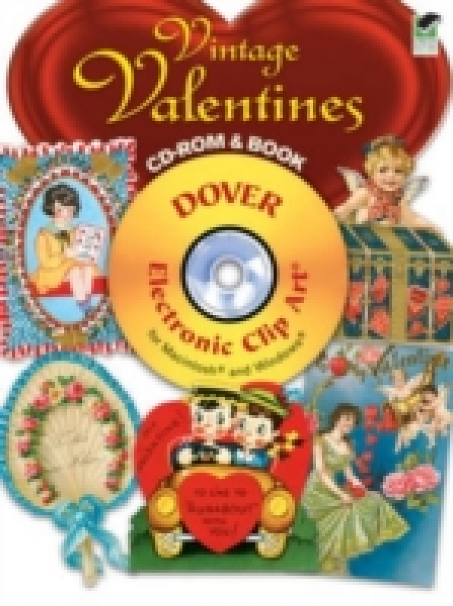 Grafton Carol Vintage Valentines CD-ROM and Book 