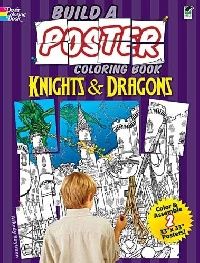 Roytman Arkady Build a Poster Coloring Book--Knights & Dragons (  ) 