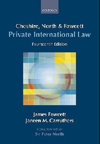 Fawcett, James; Carruthers, Janeen Cheshire, North & Fawcett: Private International Law (  ) 
