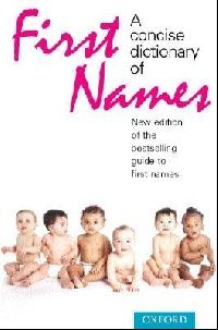 Hanks A Concise Dictionary of First Names 3/e 