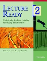 Peg Sarosy and Kathy Sherak Lecture Ready 2 Student Book 