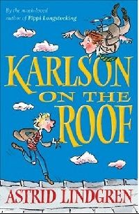 Lindgren, Astrid Karlson on the roof 