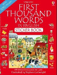Amery Heather First 1000 Words in English Sticker Book ( 1000   ) 