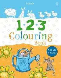 Lamb, Stacey 123 colouring book with stickers 