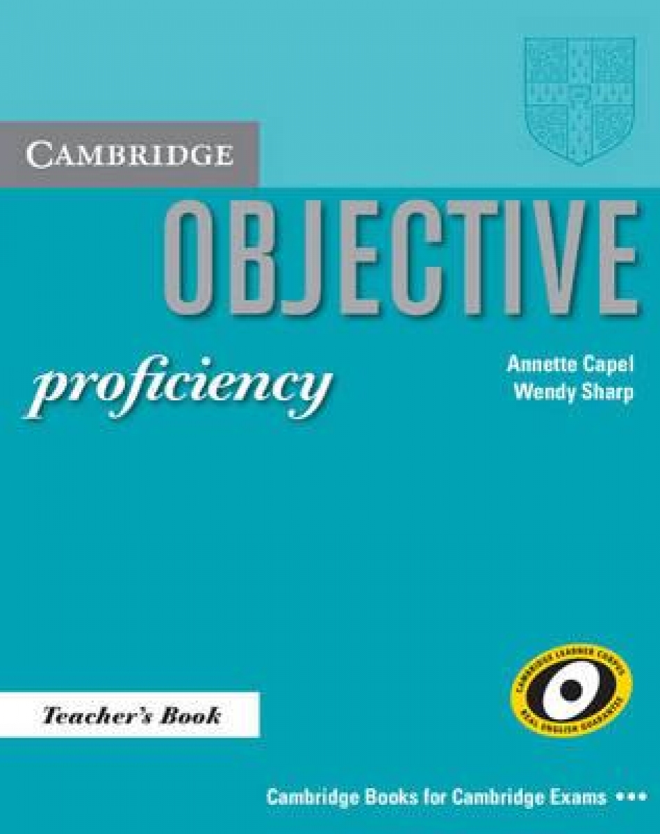 Annette Capel, Wendy Sharp Objective Proficiency Teacher's Book 