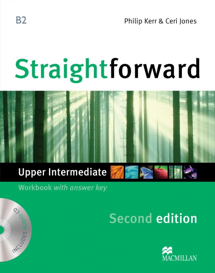Philip Kerr Straightforward (Second Edition) Upper Intermediate Workbook with Key + CD 