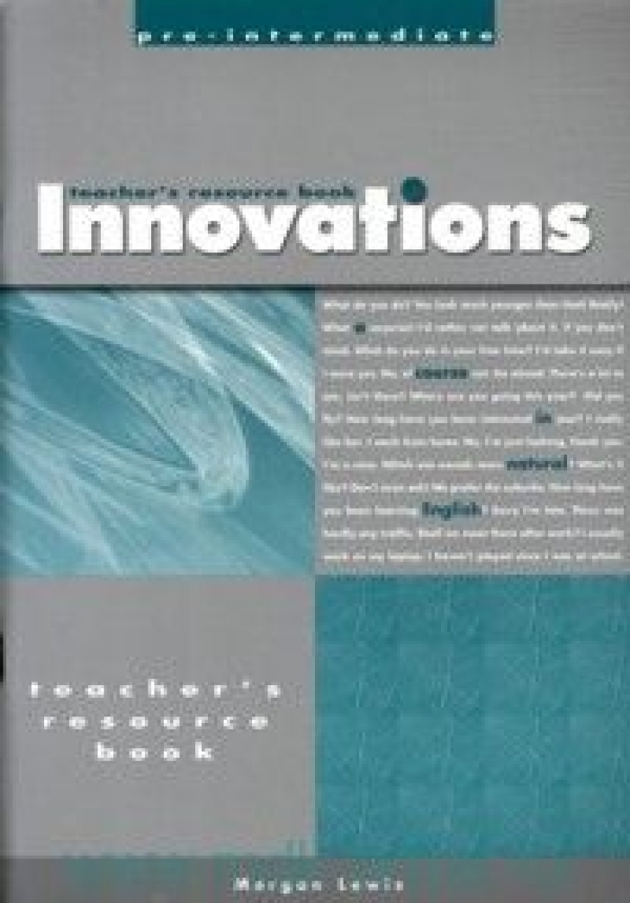 Hugh Dellar, Andrew Walkley Innovations Pre-Intermediate Teacher's Resource Book 