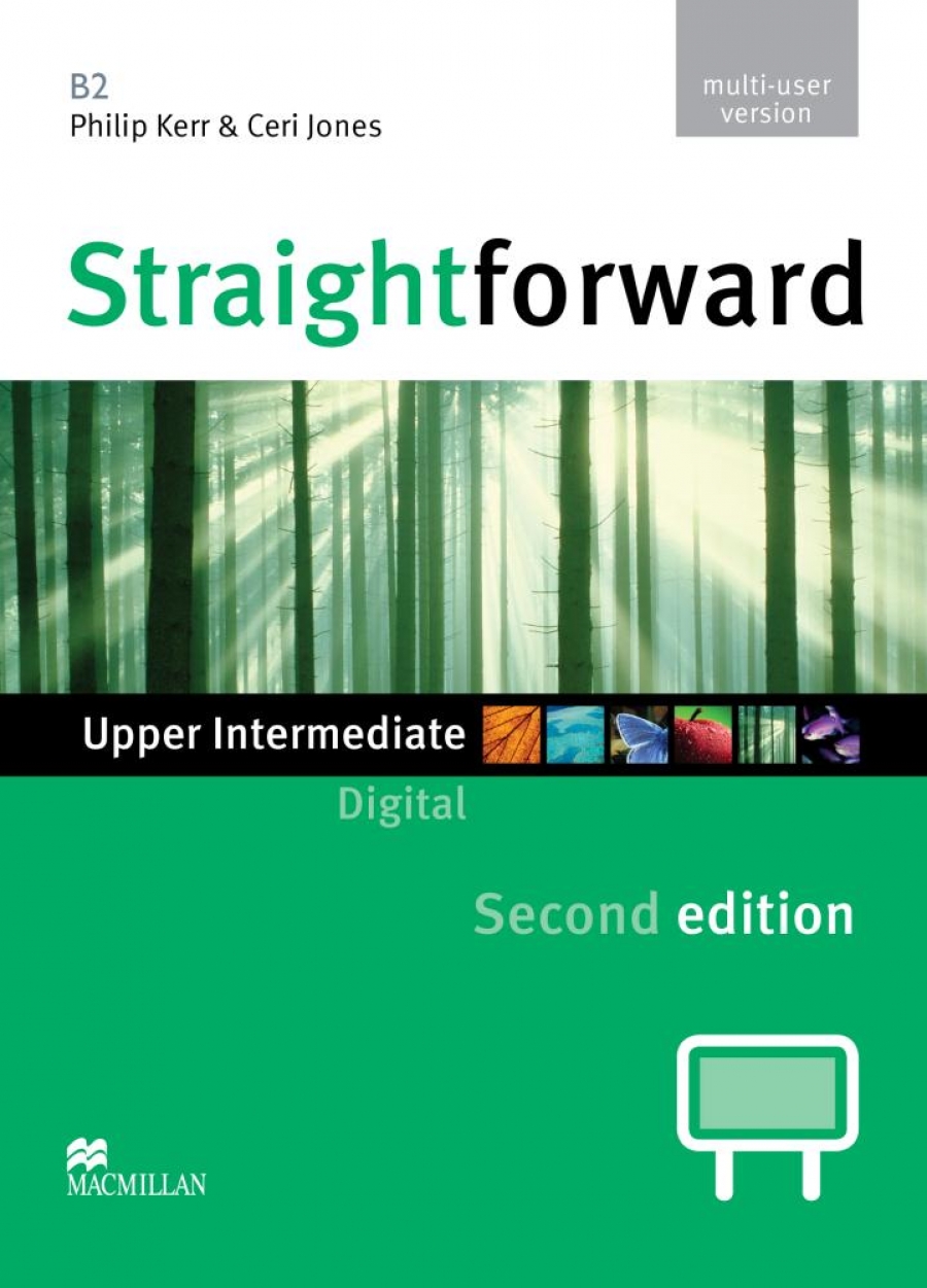 Jones, C, Kerr, Ph Straightforward 2Ed Upper-Intermediate Interactive Whiteboard Software DVD-ROM (multiple user) 