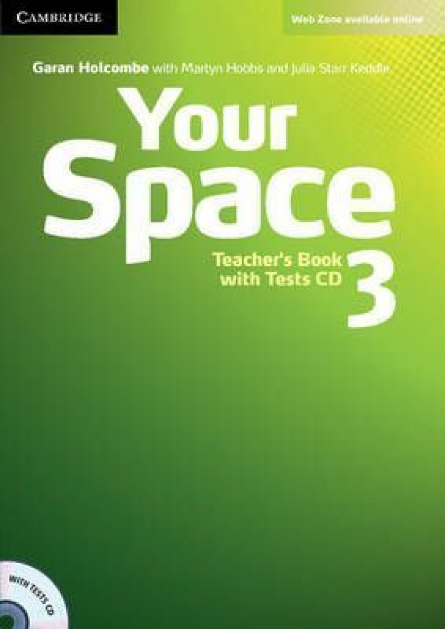 Garan Holcombe, Martyn Hobbs, Julia Starr Keddle Your Space 3 Teacher's Book with Tests CD 