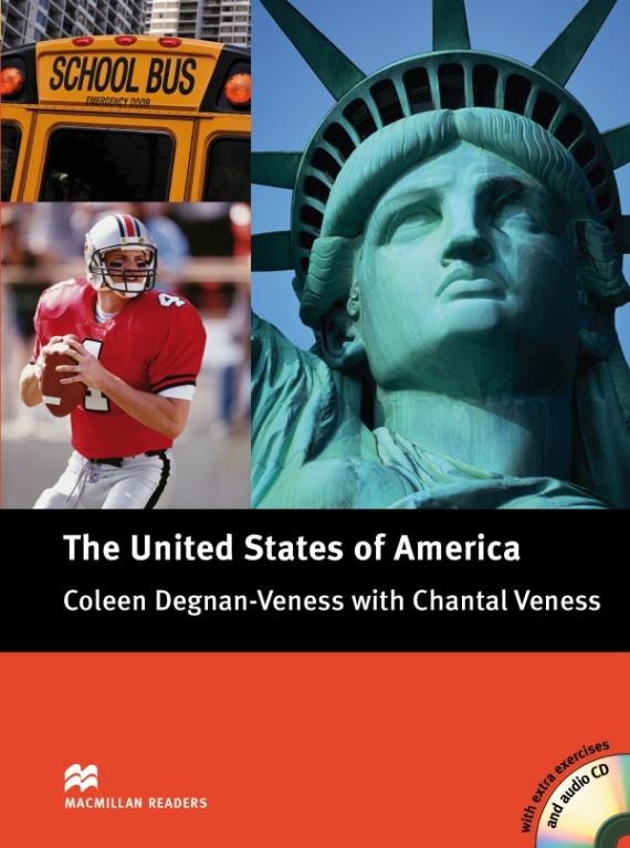 Coleen Degnan-Veness with Chantal Veness Macmillan Cultural Readers: The United States of America with Audio CD (Intermediate) 
