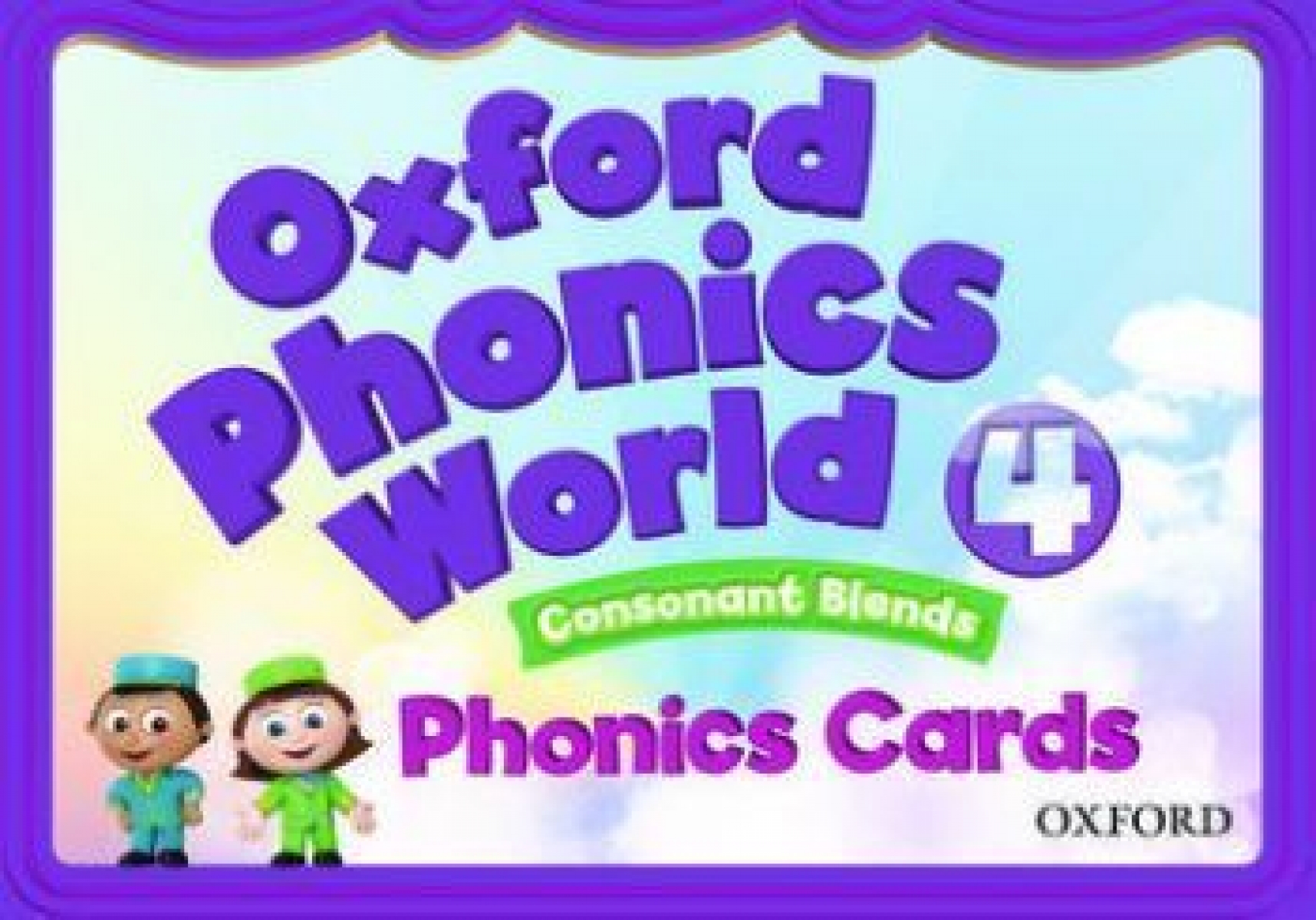Kaj Schwermer, Julia Chang, Craig Wright Oxford Phonics World 4 Phonics Cards 