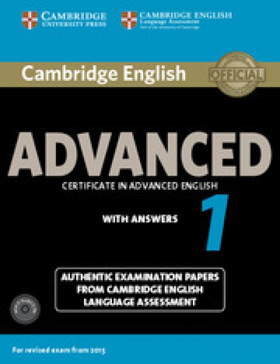 Cambridge English Advanced 1 (for revised exam 2015) Student's Book Pack (Student's Book with Answers and Audio CDs (2)) 