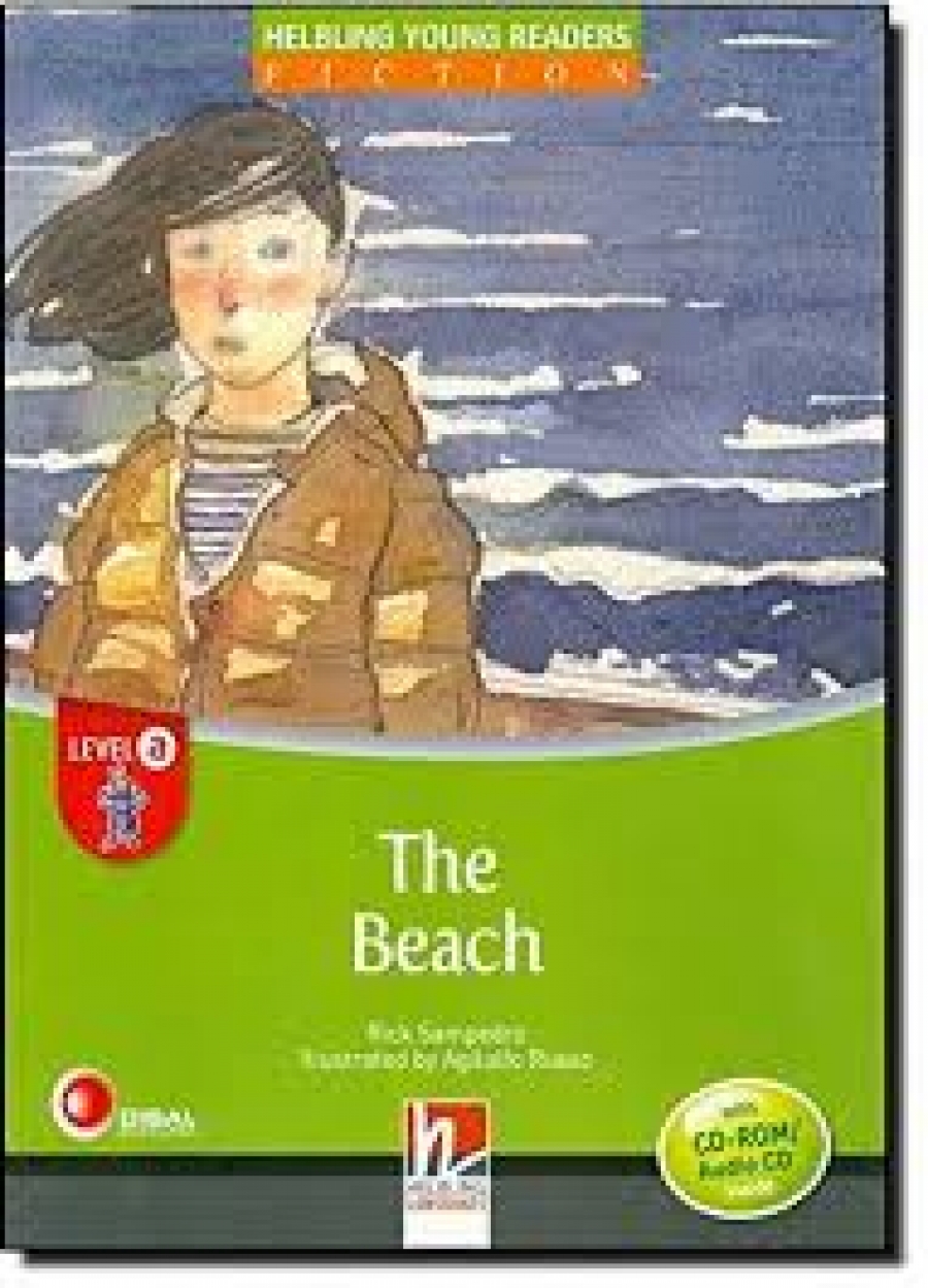 Rick Sampedro Helbling Young Readers Level A: The Beach with CD-ROM/ Audio CD 