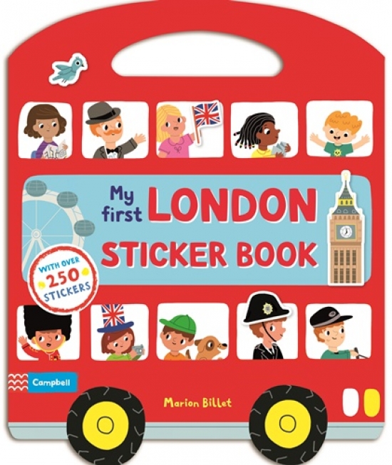 Billet Marion My First London. Sticker Book 
