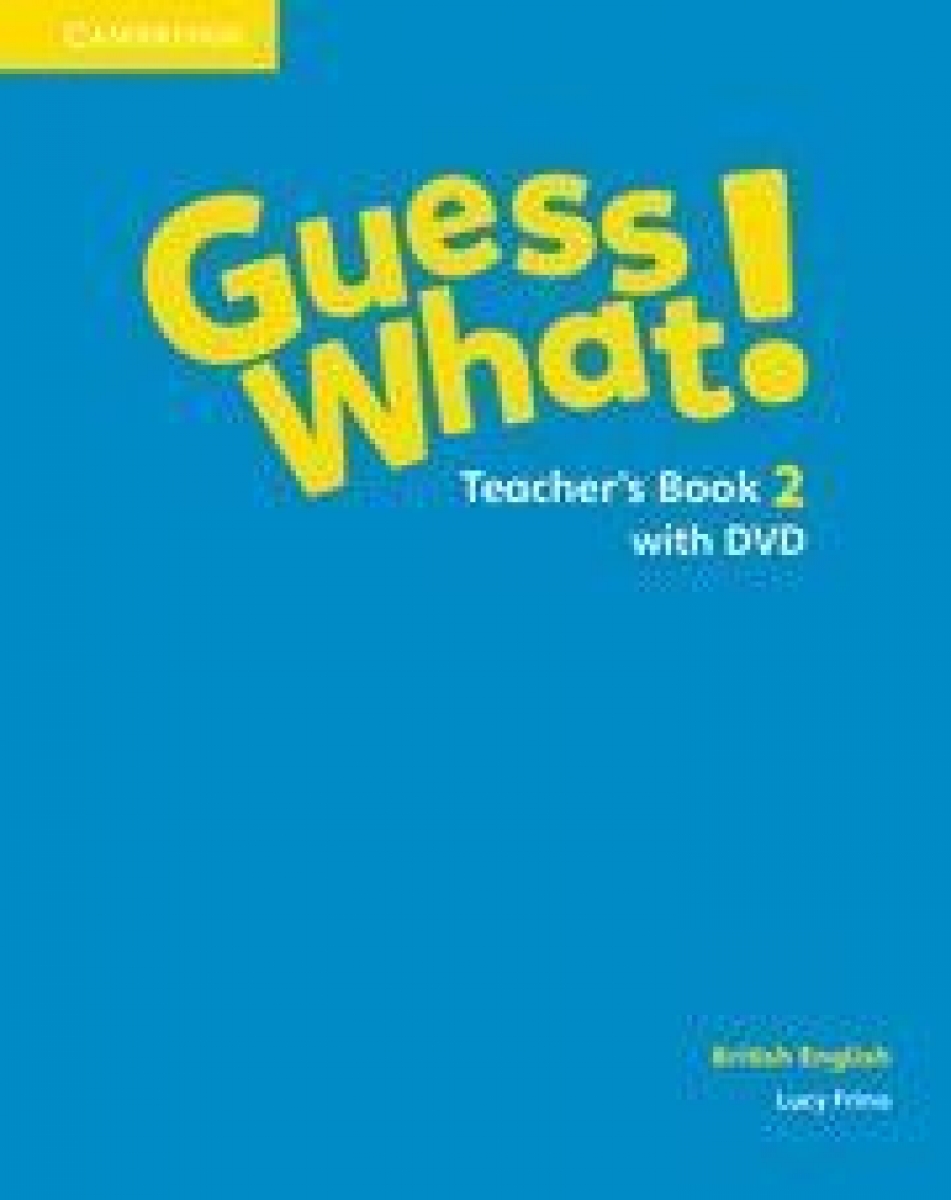 Reed Guess What! Level 2. Teacher's Book. British English (+ DVD) 