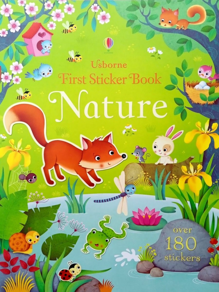 Felicity Brooks First Sticker Book Nature (180 stickers) 