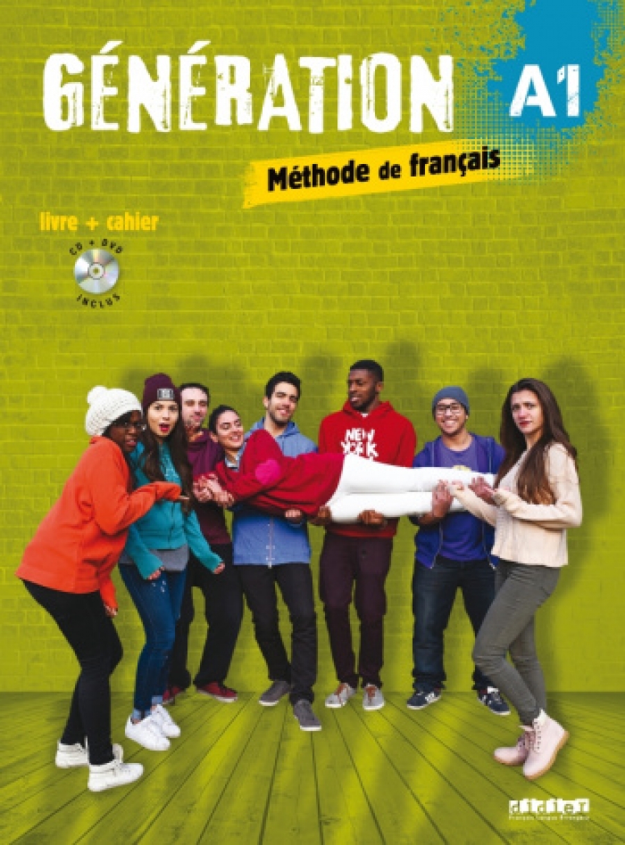 Collectif Generation A1 - Livre + cahier + CD mp3 + DVD 