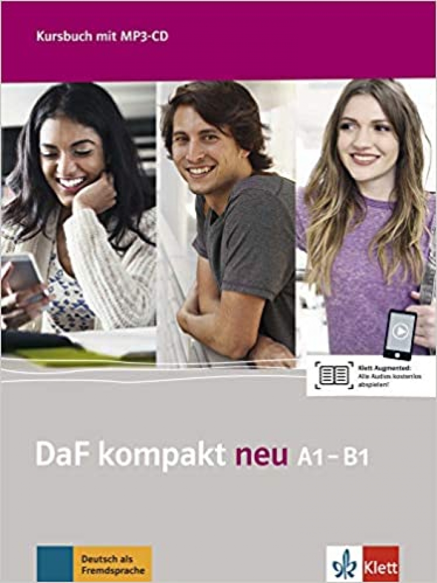 Braun, Sander DaF kompakt NEU A1-B1 KurStudent's Bookuch +MP3-CD 