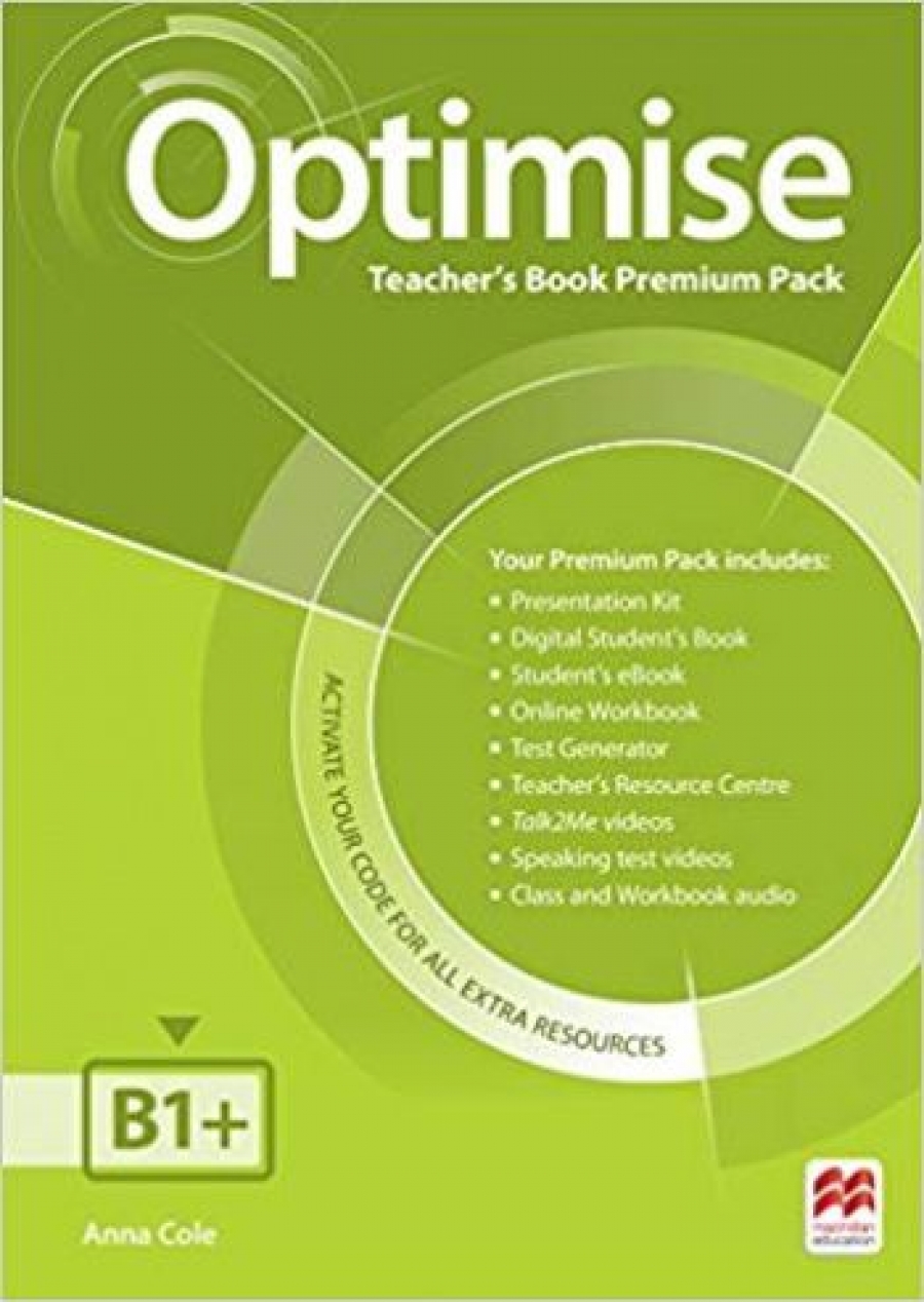 Mann M., Taylore-Knowless S. Optimise. B1+. Teacher's Book Premium Pack 