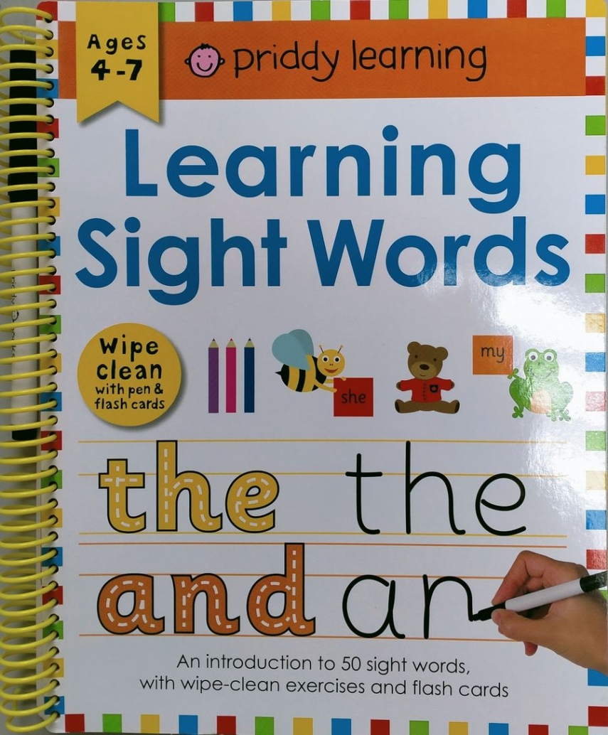 Priddy Roger Learning Sight Words  (spiral-bound) 