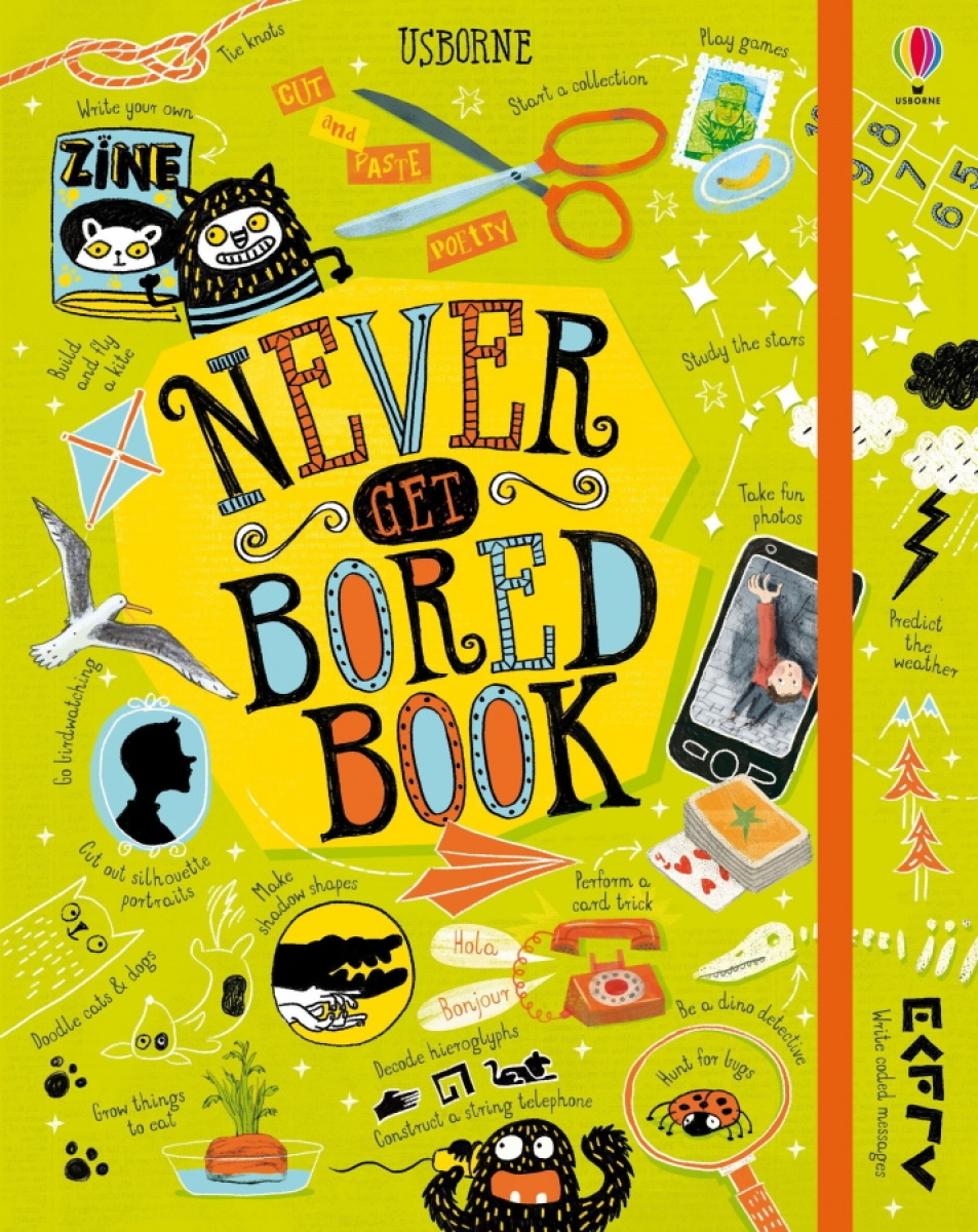 Various Never Get Bored Book 