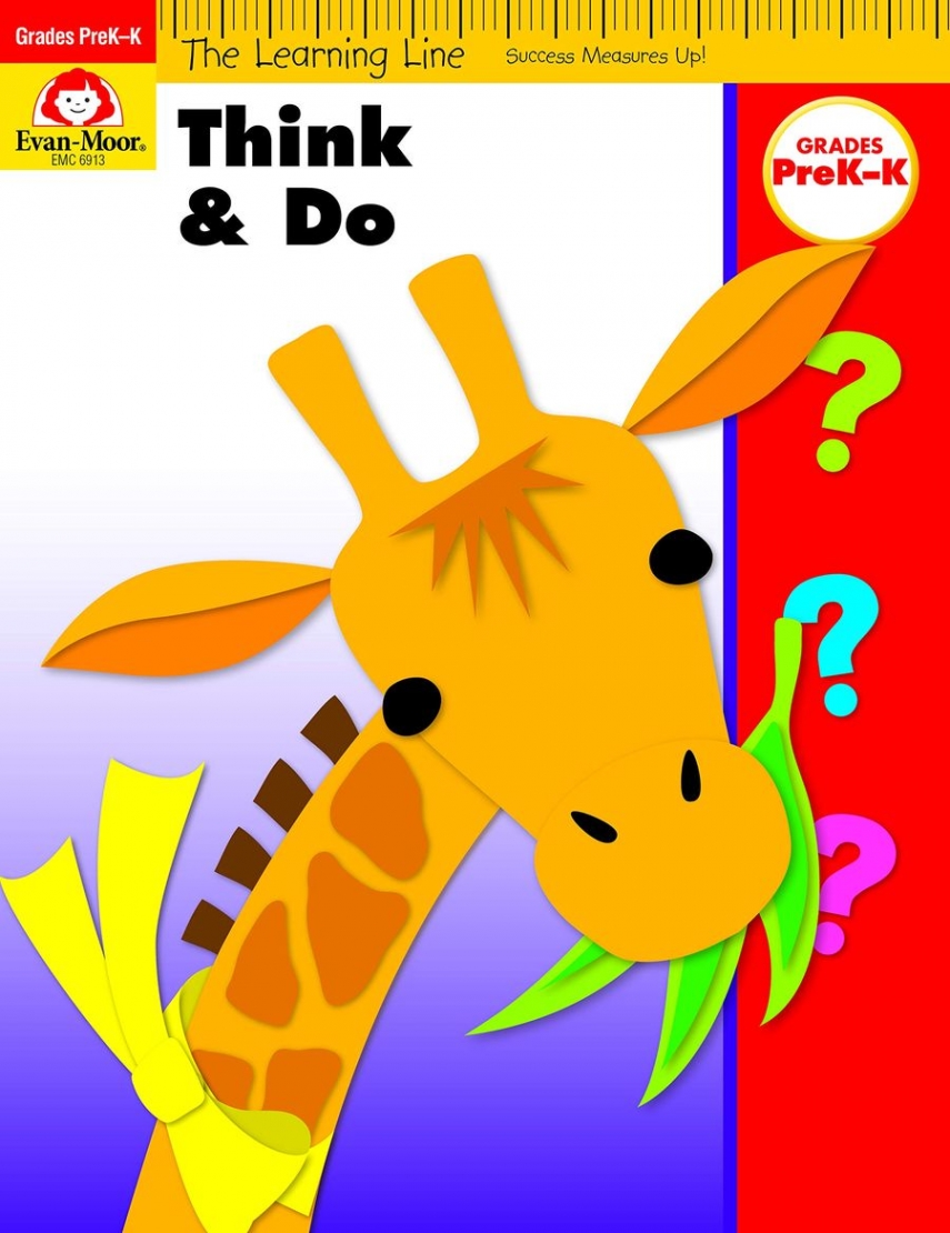 Learning Line Workbook: Think and Do, Grades PreK-K 
