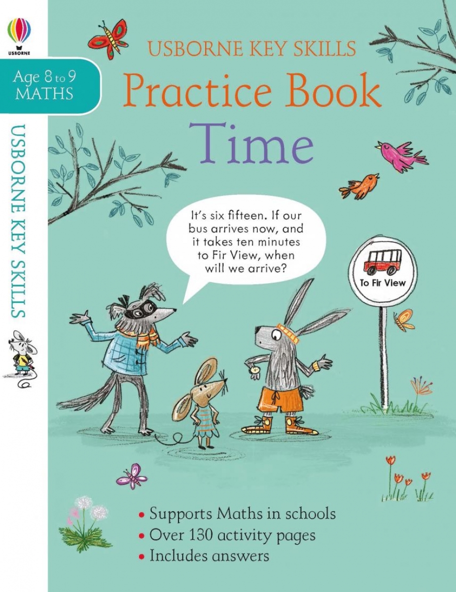 Time Practice Book - Age 8 to 9 Maths 