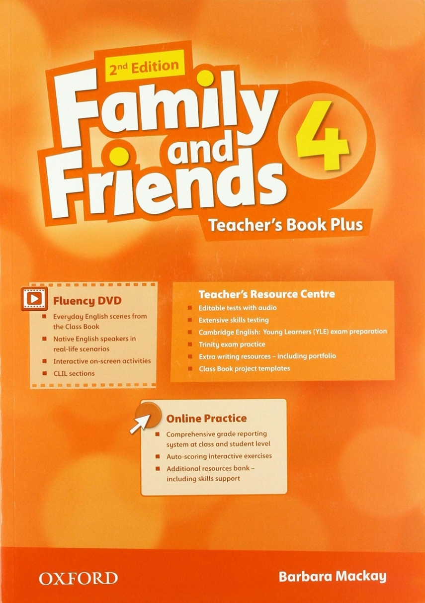 Barbara Mackay Family and Friends (2nd edition) 4 Teacher's Book Plus Pack 