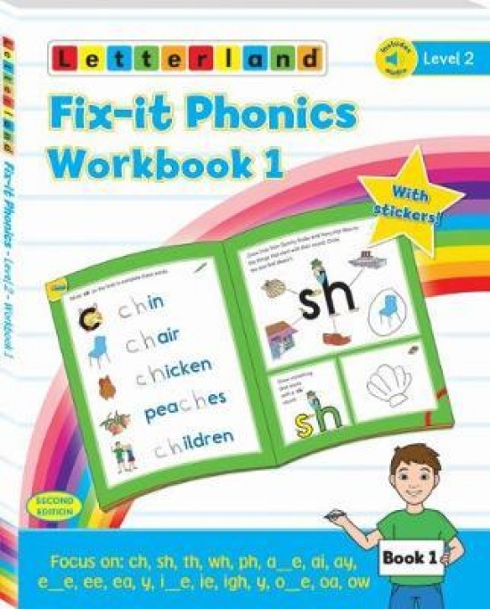 Lisa Holt Fix-it Phonics (2nd Edition) Level 2 Workbook 1 