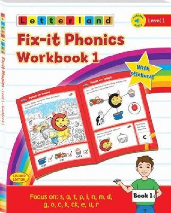 Lisa Holt Fix-it Phonics (2nd Edition) Level 1 Workbook 1 