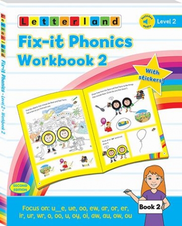 Lisa Holt Fix-it Phonics (2nd Edition) Level 2 Workbook 2 