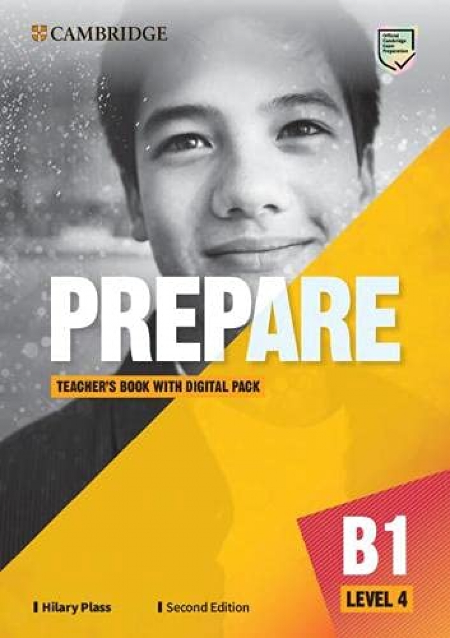 Hilary Plass Prepare B1 Level 4 Teacher's Book + Digital Pack (2021). Second Edition 