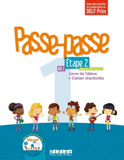 Adam, C. et al. Passe - Passe 1 Etape 2 - Livre + Cahier + CD 