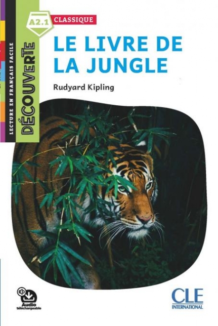 Kipling Rudyard Decouverte 2 (A2.1) Le livre de la jungle + Audio telechargeable 
