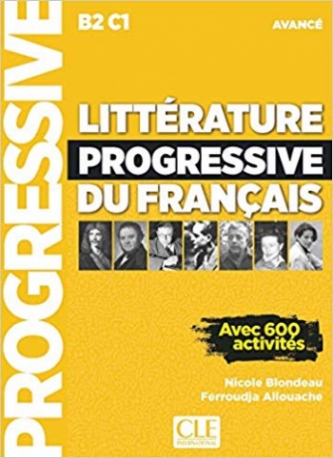 Ferroudja Allouache Litterature Progressive du francais Avance B2-C1 Livre Nouvelle couverture 
