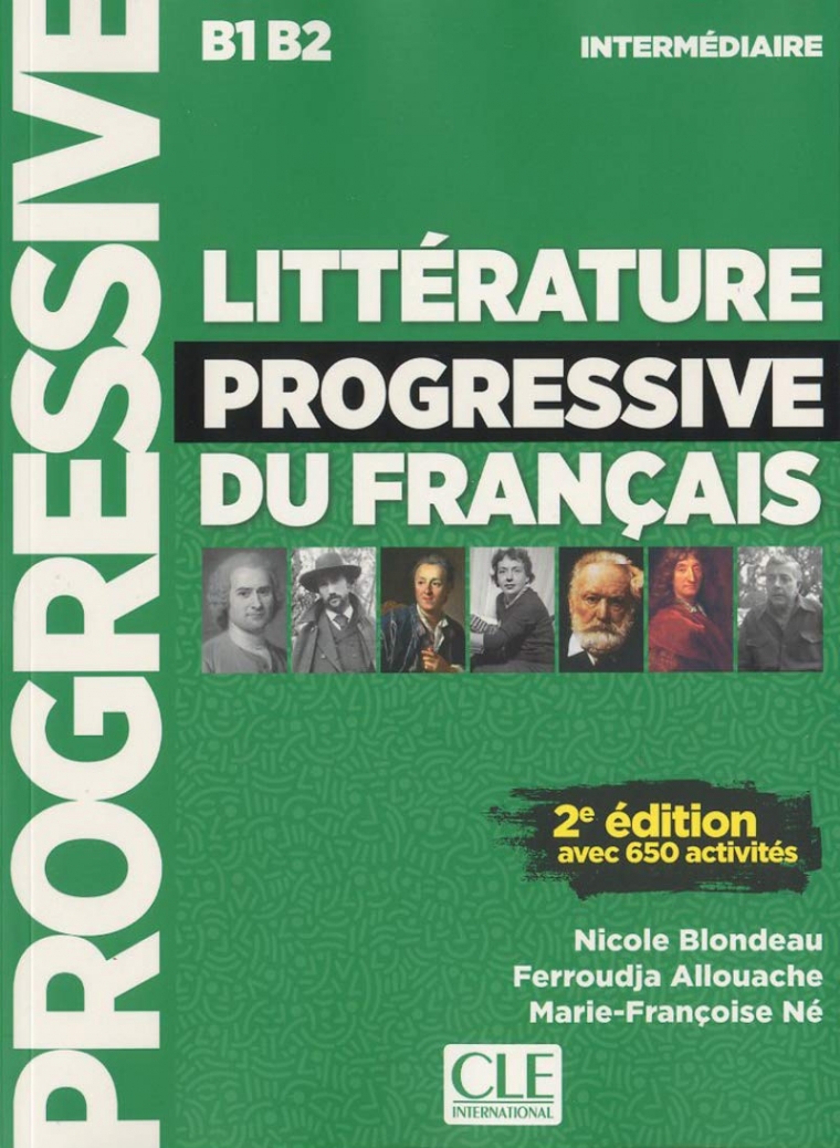 Ferroudja Allouache Litterature Progressive du francais 2eme edition Intermediaire Livre + CD Nouvelle couverture 