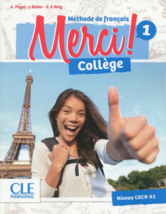 Adrien Payet Merci! College 1 (A1) Livre de l'eleve + Cahier d'activites + DVD 