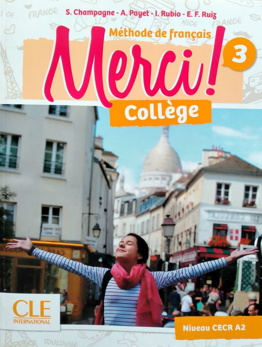 Adrien Payet Merci! College 3 (A2) Livre de l'eleve + Cahier d'activites + DVD 