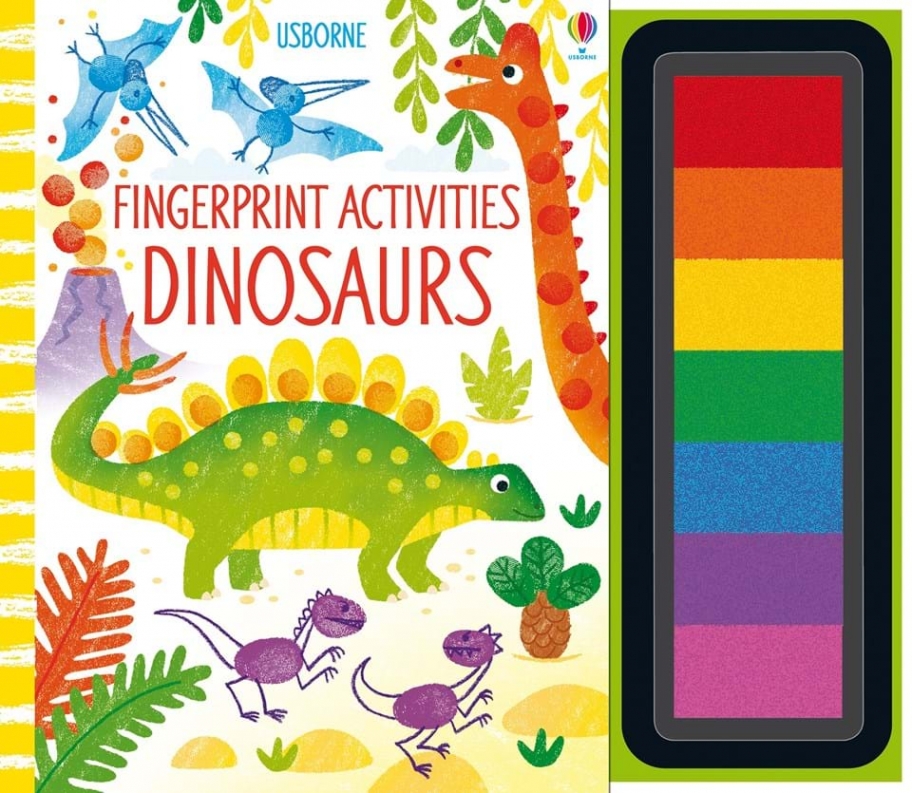 Fiona Watt Fingerprint Activities Dinosaurs 
