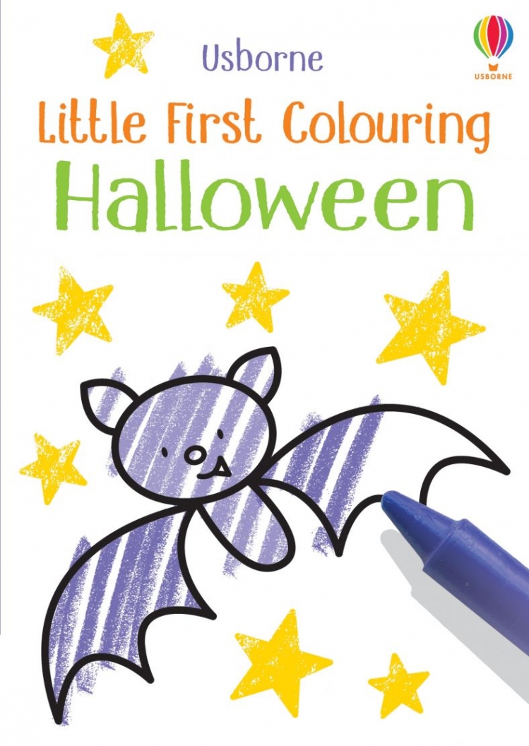 Kirsteen Robson Usborne Little First Colouring Halloween 