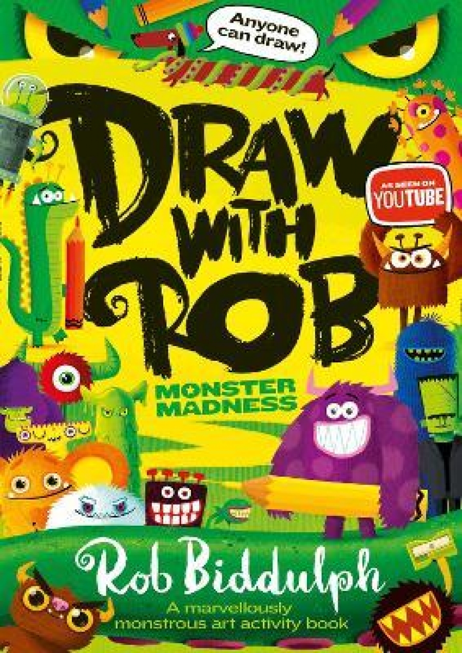 Biddulph, Rob Draw With Rob: Monster Madness 
