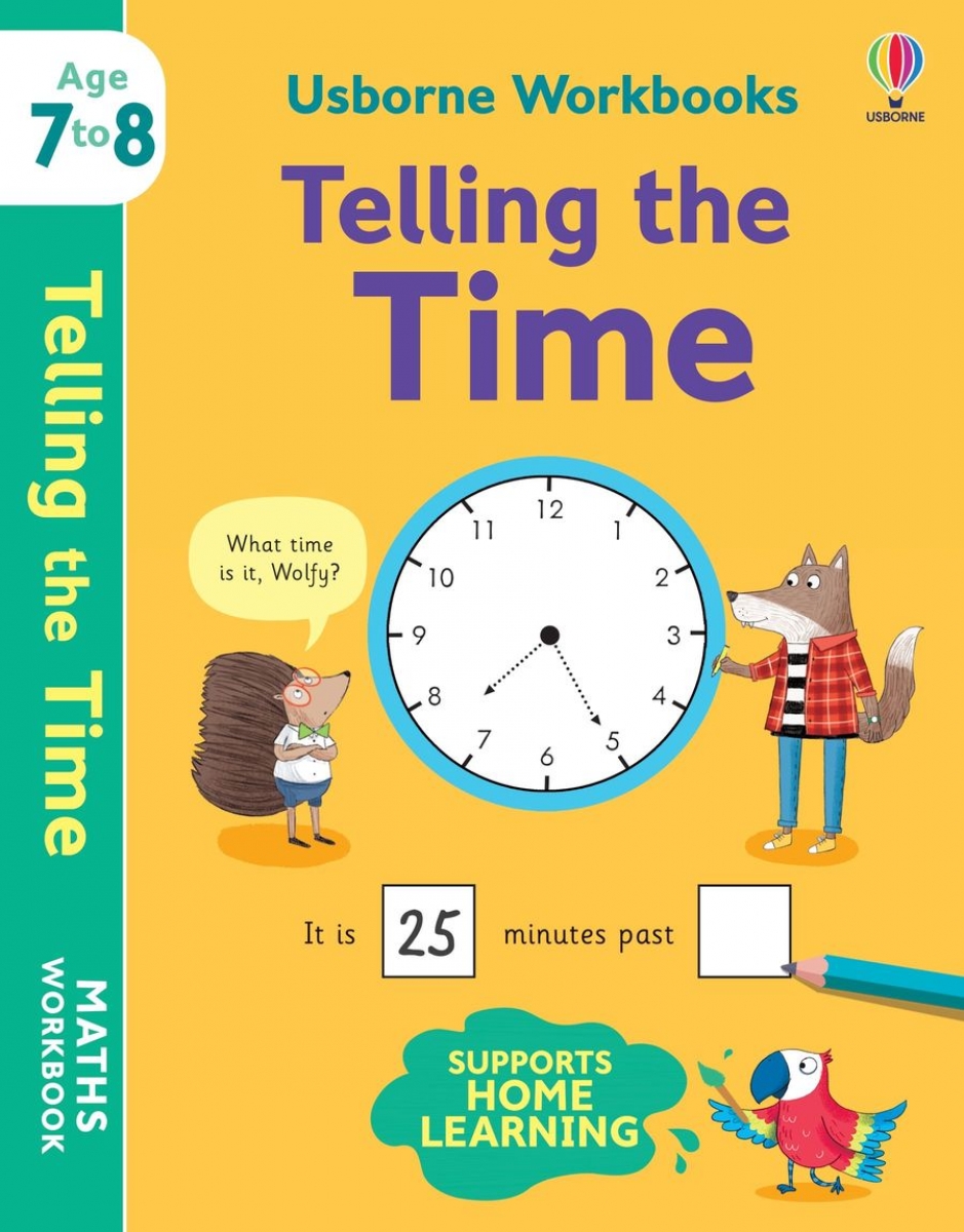 Bathie, Holly Usborne Workbooks: Telling the Time 7-8 