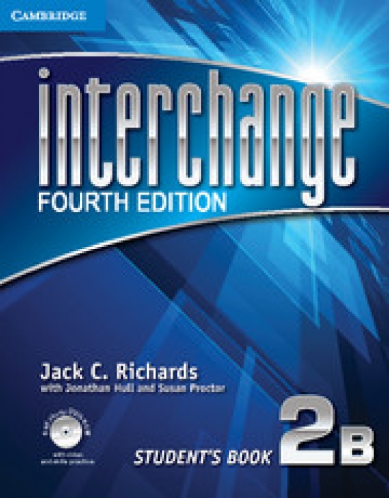 Richards,Jack C. Interchange Level 2 Student's Book B with Self-study DVD-ROM and Online Workbook B Pack 